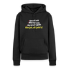 aba jut, uff jeht's! - Frauen Premium Hoodie - Schwarz