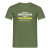 Keen Bock uff Erwachsensein - Männer Premium T-Shirt - Militärgrün