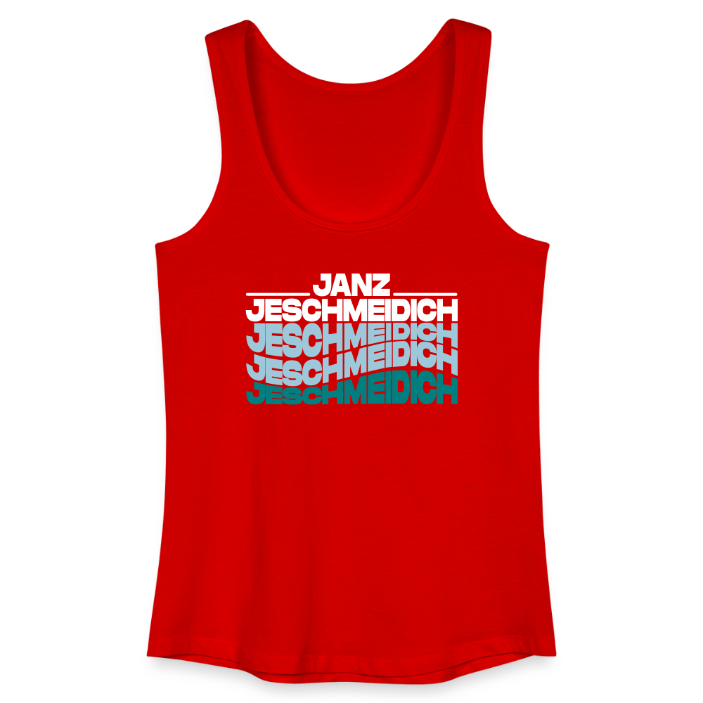 Janz Jeschmeidich - Frauen Bio Tank Top - Rot
