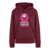 Chefin - Frauen Premium Hoodie - Burgunderrot