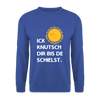 Ick knutsch dir Sonne! - Unisex Pullover - Royalblau