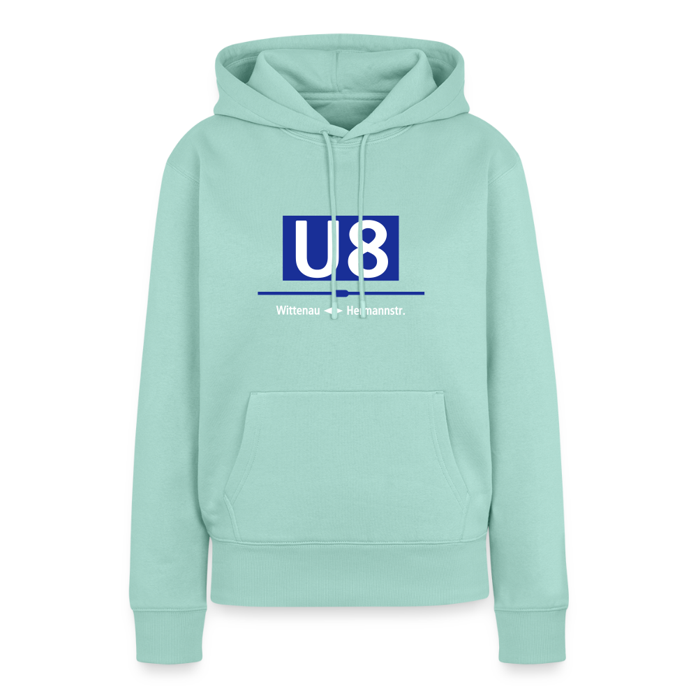 U8 - Frauen Premium Hoodie - Mint 