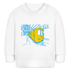 U-Bahn in Linien - Baby Bio Pullover - Weiß