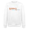 Ma kieken, dann sehn wa schon - Unisex Bio Sweatshirt - Weiß