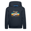Marzahn Hippest Neighborhood - Kinder Premium Hoodie - Navy