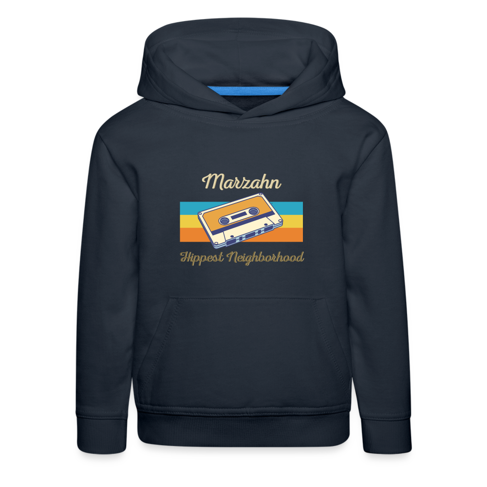 Marzahn Hippest Neighborhood - Kinder Premium Hoodie - Navy