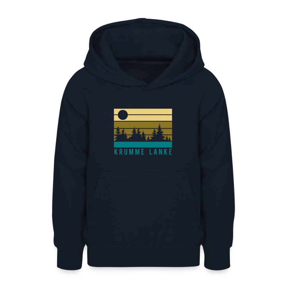 Krumme Lanke - Teenager Hoodie - Navy