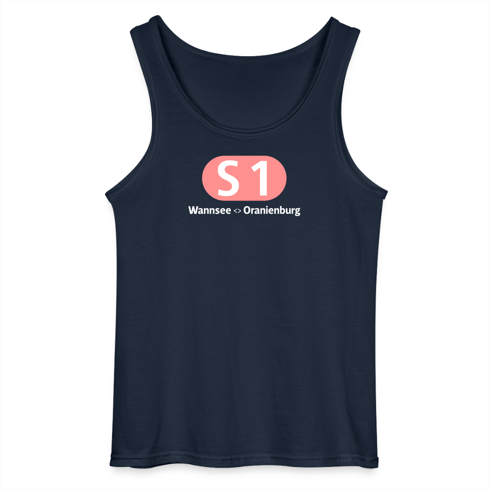 S1 - Männer Tank Top - Navy
