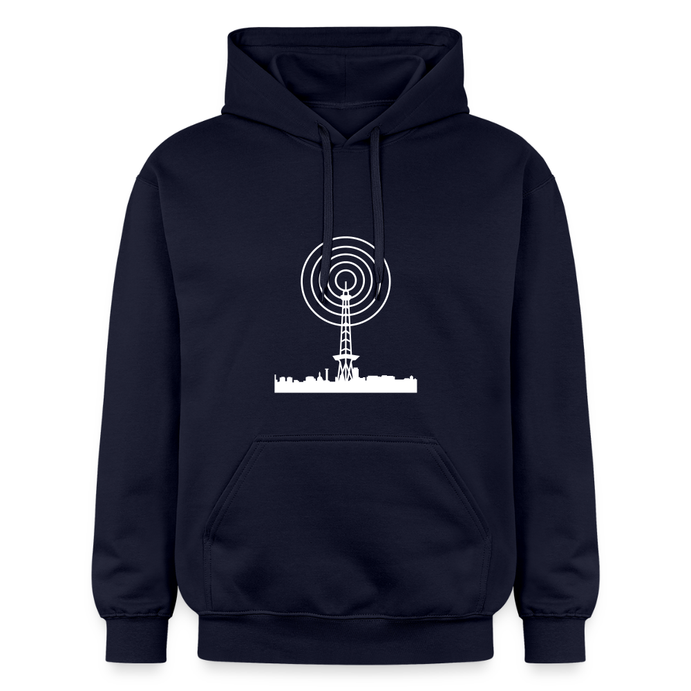 Funkturm im Fokus - Hoodie - Navy