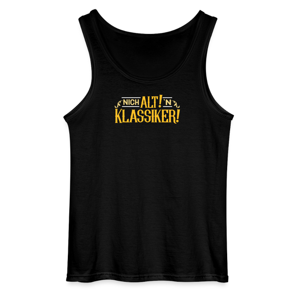 Nich alt! 'n Klassiker! - Männer Tank Top - Schwarz