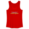 Jeballte Jroßartigkeit! - Frauen Bio Tank Top - Rot
