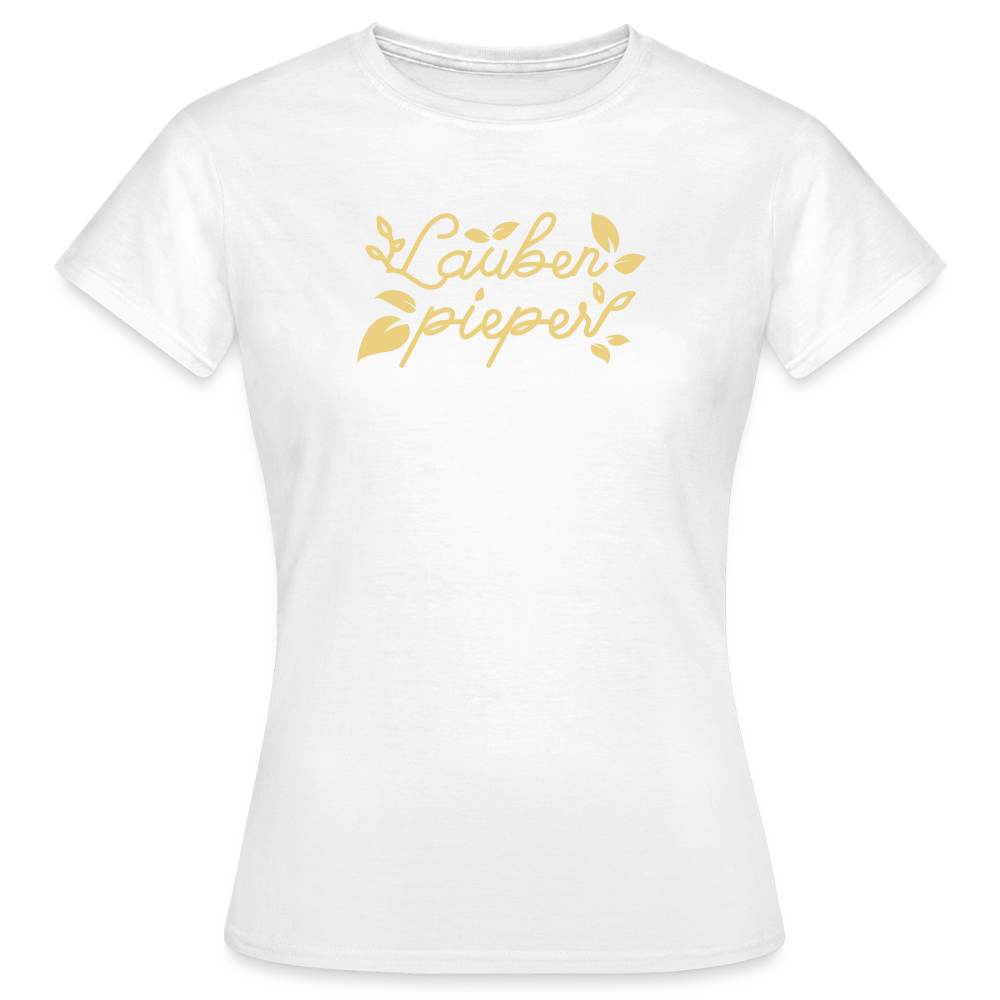 Laubenpieper - Frauen Premium T-Shirt - Weiß