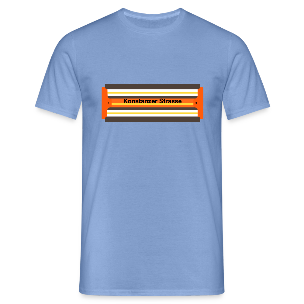 Konstanzer Strasse - Männer Premium T-Shirt - carolina blue