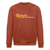 Lächeln is keen Jesichtsbruch - Unisex Bio Sweatshirt - Terrakotta