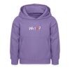 WATN? - Kinder Hoodie - Lavendel
