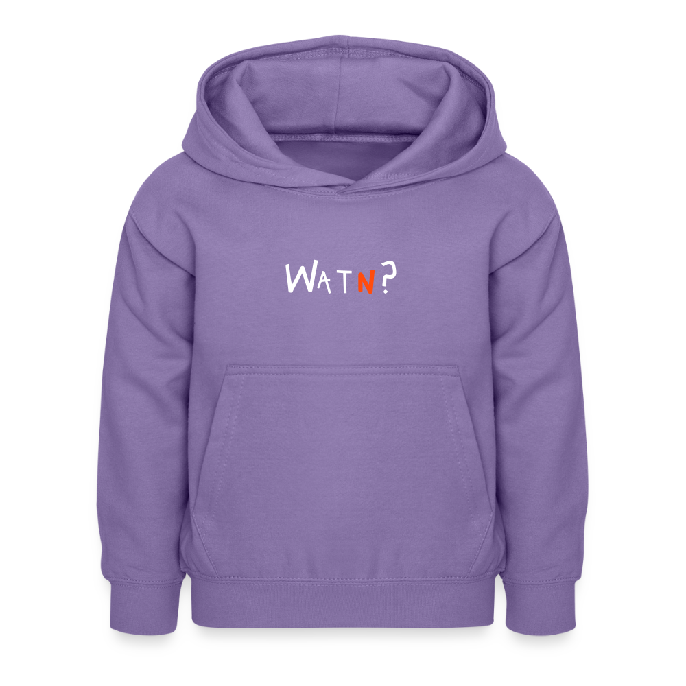 WATN? - Kinder Hoodie - Lavendel