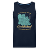 Chalkidiki oder Charlottenburg - Männer Premium Tank Top - Navy