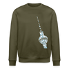 Fernsehturm Geometrie - Unisex Bio Sweatshirt - Khaki