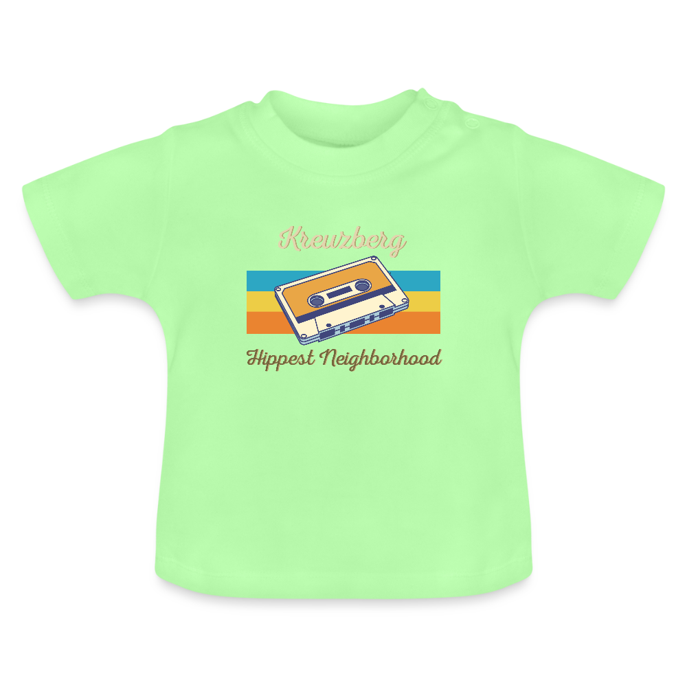 Kreuzberg Hippest Neighborhood - Baby T-Shirt - Mintgrün