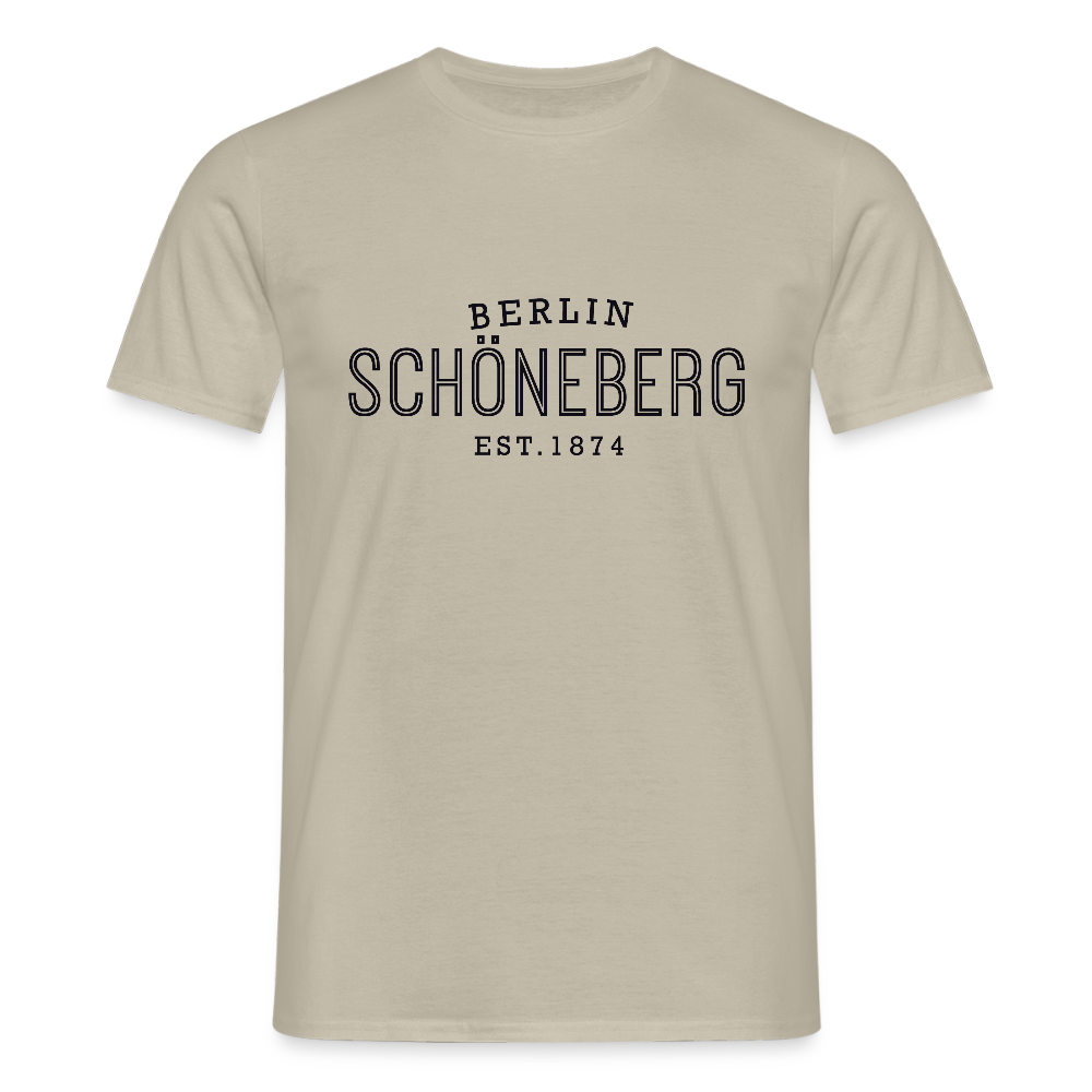 Schöneberg  - Männer Premium T-Shirt - Sandbeige