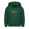 Wuschich! - Kinder Hoodie - Flaschengrün