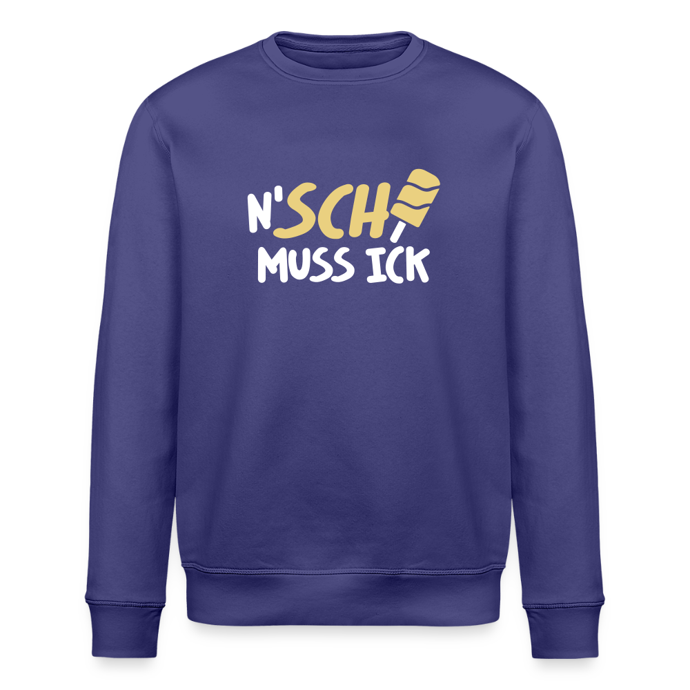 N'SCH... MUSS ICK - Unisex Bio Sweatshirt - Dämmerung