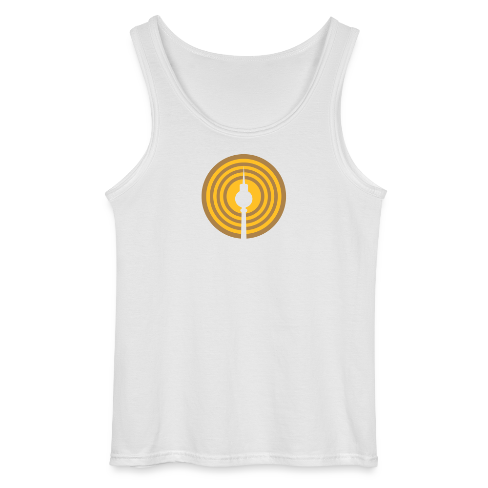 Berlin im Fokus - Männer Tank Top - Weiß