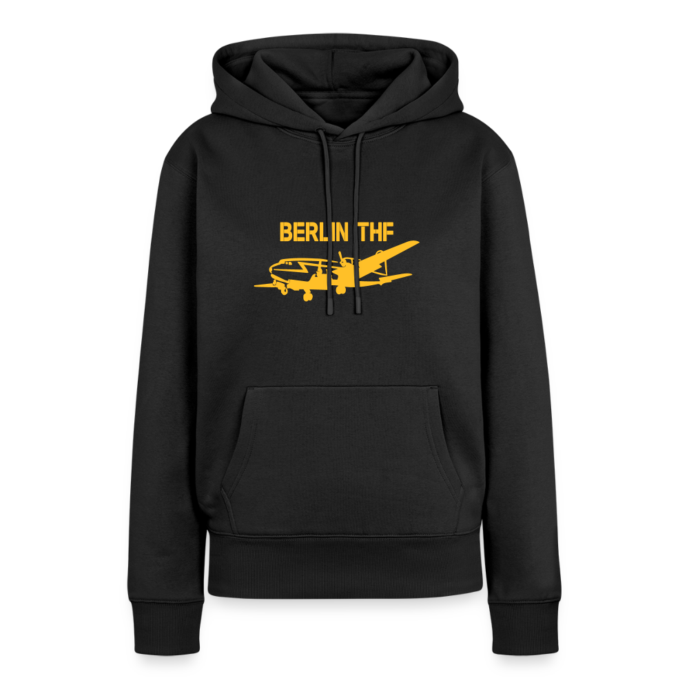 Berlin THF - Frauen Premium Hoodie - Schwarz
