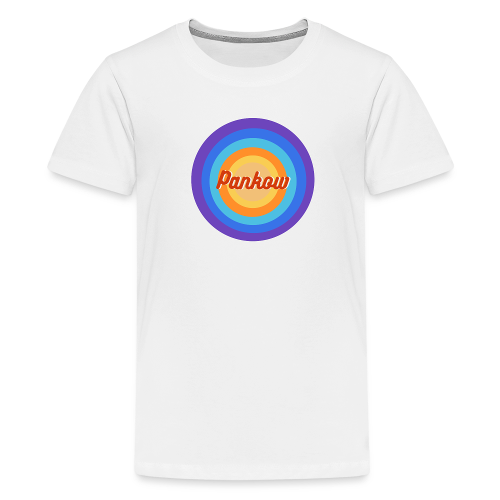 Pankow Retro - Teenager Premium T-Shirt - Weiß