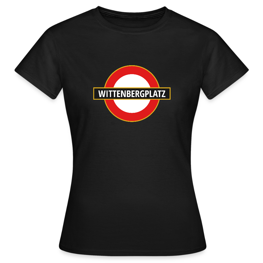 Wittenbergplatz - Frauen Premium T-Shirt - Schwarz
