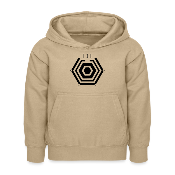 Tegel TXL Umrisse - Kinder Hoodie - Sand