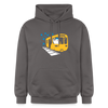 Bär in U-Bahn Kommt - Hoodie - Dunkelgrau