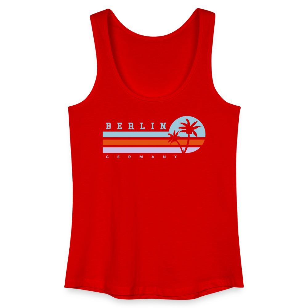 Berlin, Germany - Frauen Bio Tank Top - Rot