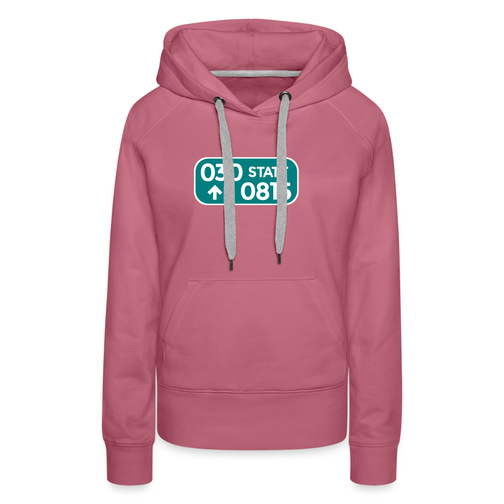 030 statt 0815 - Frauen Premium Hoodie - Malve