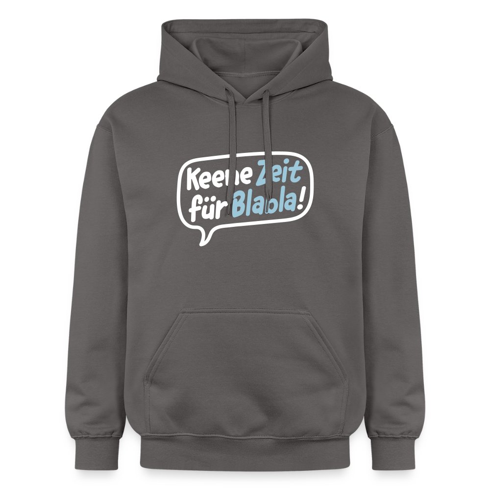 Keene Zeit für Blabla! - Hoodie - Dunkelgrau