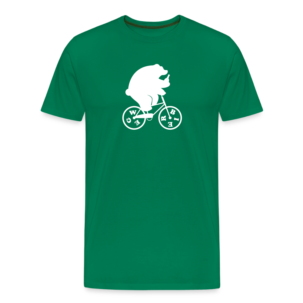 Wegbier Berlin - Männer Premium T-Shirt - Kelly Green