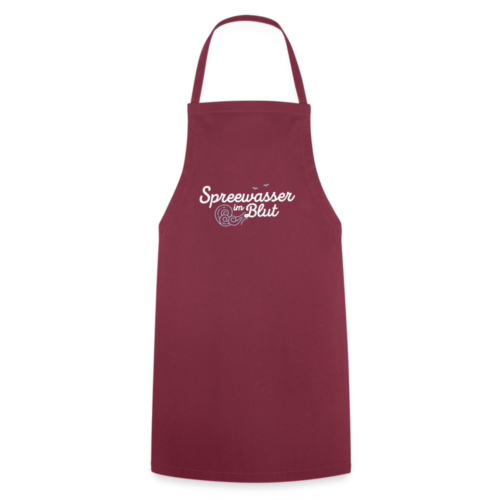 Spreewasser im Blut - Kochschürze - Bordeaux