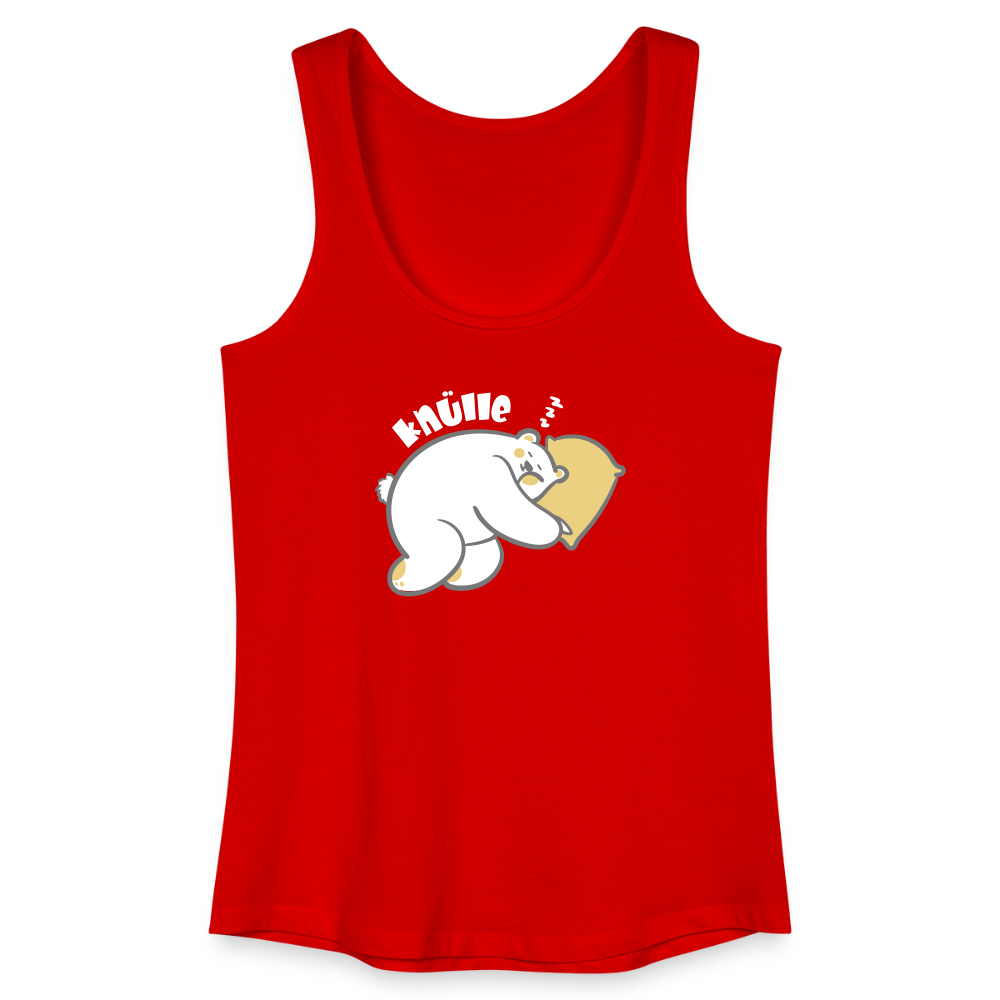 Knülle - Frauen Bio Tank Top - Rot