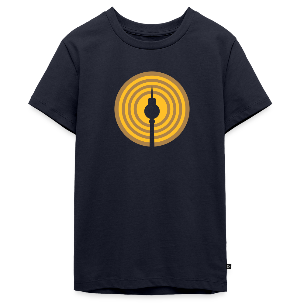 Berlin im Fokus - Teenager Premium T-Shirt - Navy