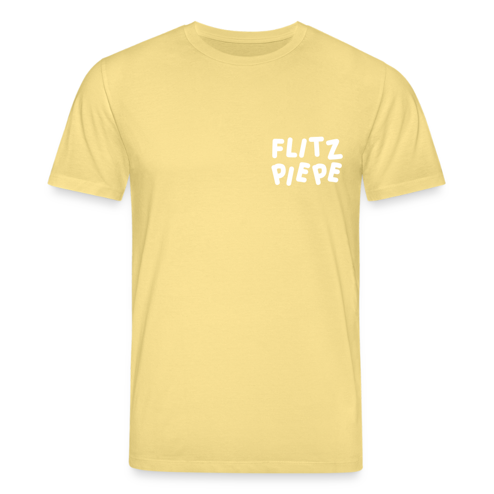 Flitzpiepe - Unisex Bio T-Shirt - Gelb Viva 