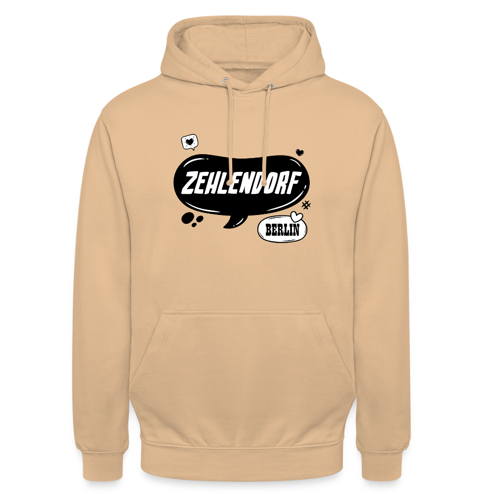 Zehlendorf Berlin - Unisex Hoodie - Pfirsich