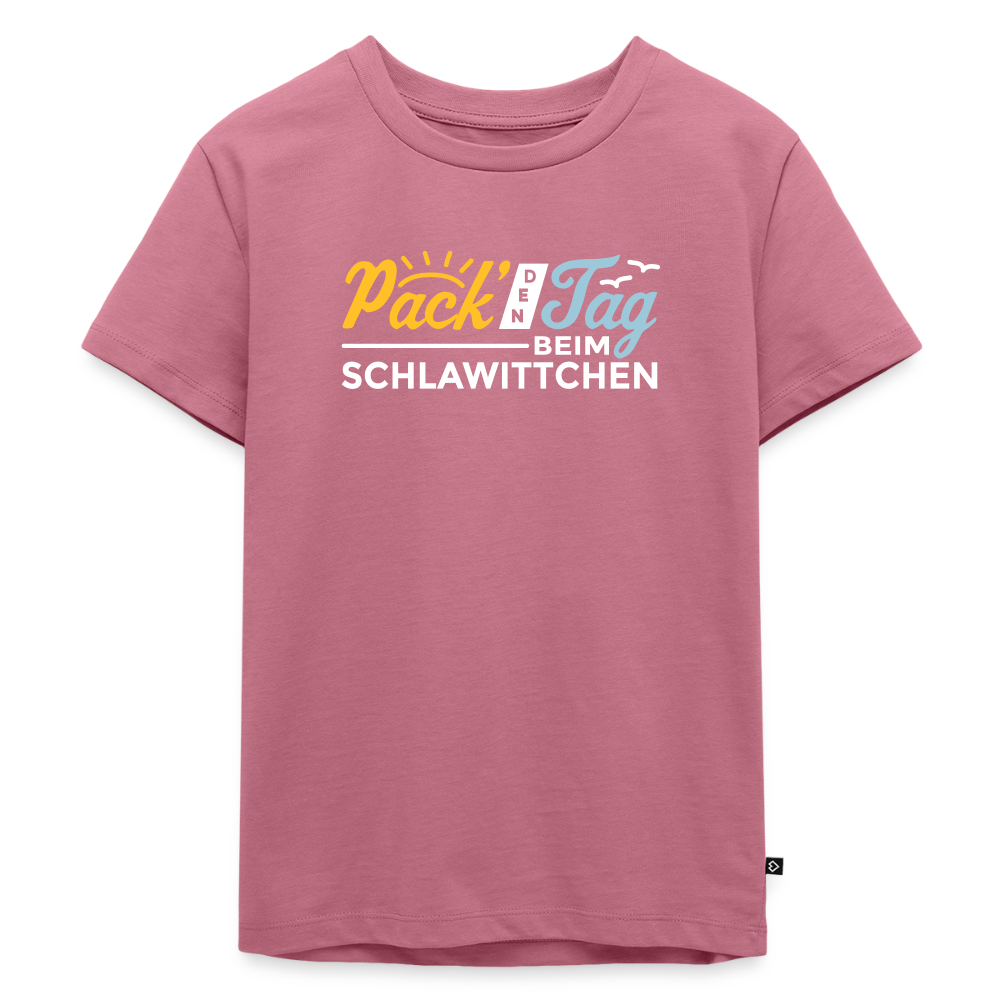 Pack' den Tag beim Schlawittchen - Kinder Premium T-Shirt - Mauve