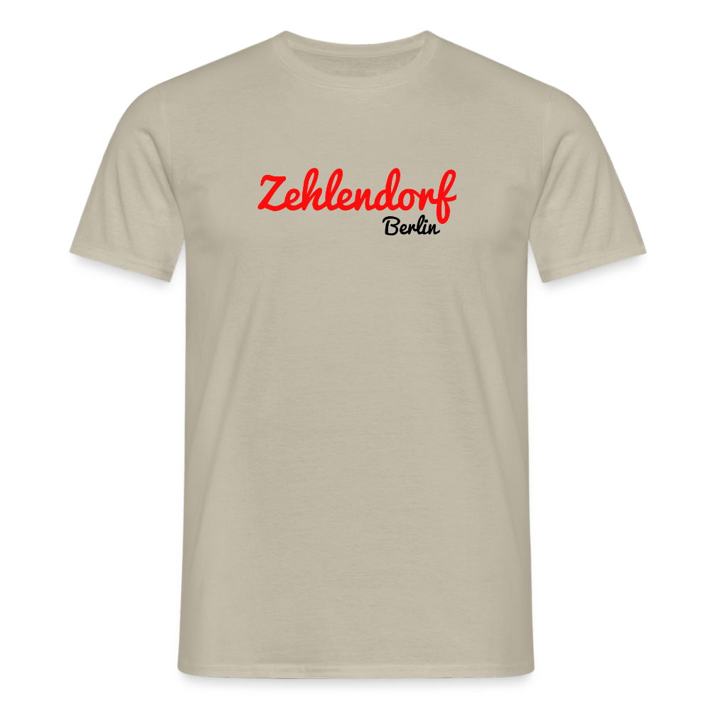 Zehlendorf Berlin - Männer Premium T-Shirt - Sandbeige