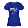 Aus der Stadt radeln - Frauen Sport-Shirt - Royalblau