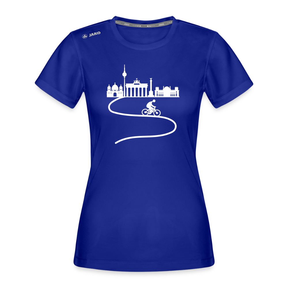 Aus der Stadt radeln - Frauen Sport-Shirt - Royalblau