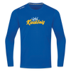 Kiezkönig - Männer Sport Langamshirt - Royalblau