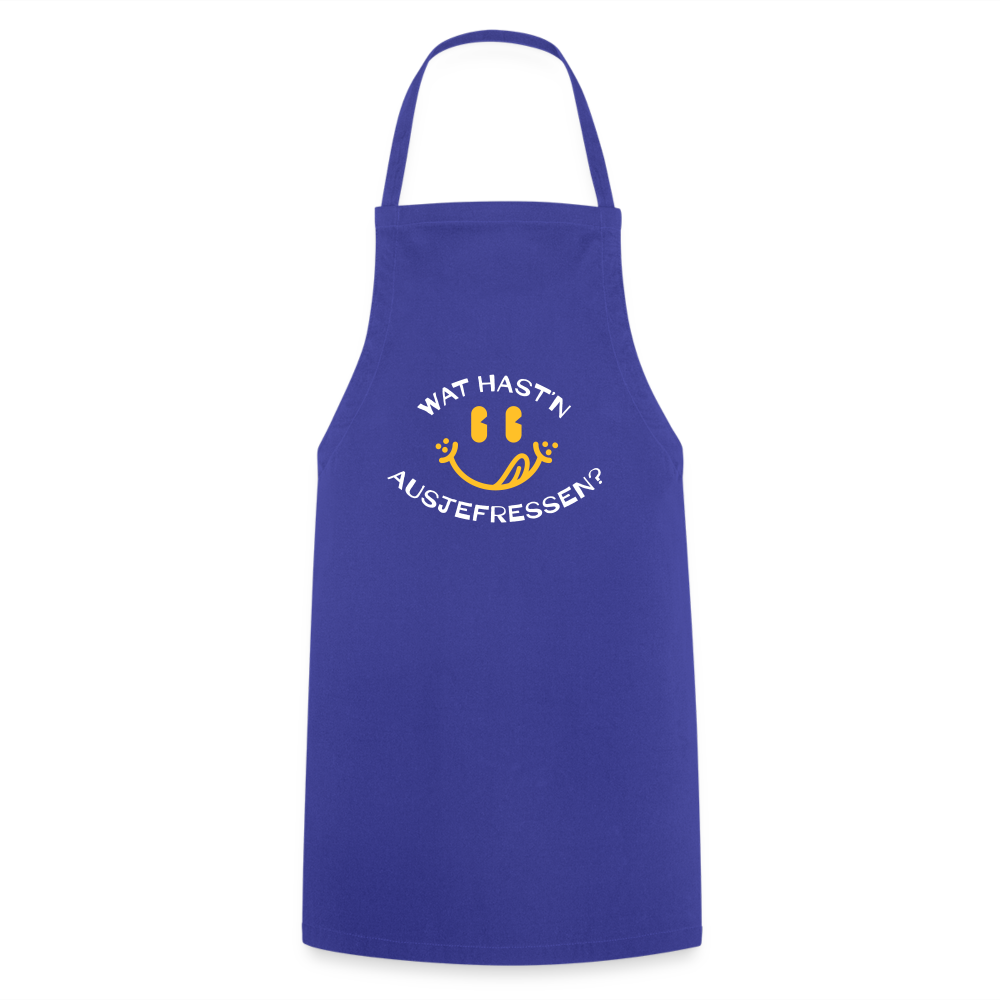 Wat Hast’n Ausjefressen - Kochschürze - Royalblau
