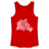 Berliner Finger - Frauen Bio Tank Top - Rot