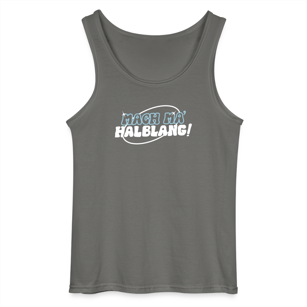 Mach ma’ halblang! - Männer Tank Top - Anthrazit