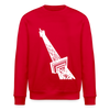 Der Funkturm - Unisex Bio Sweatshirt - Rot